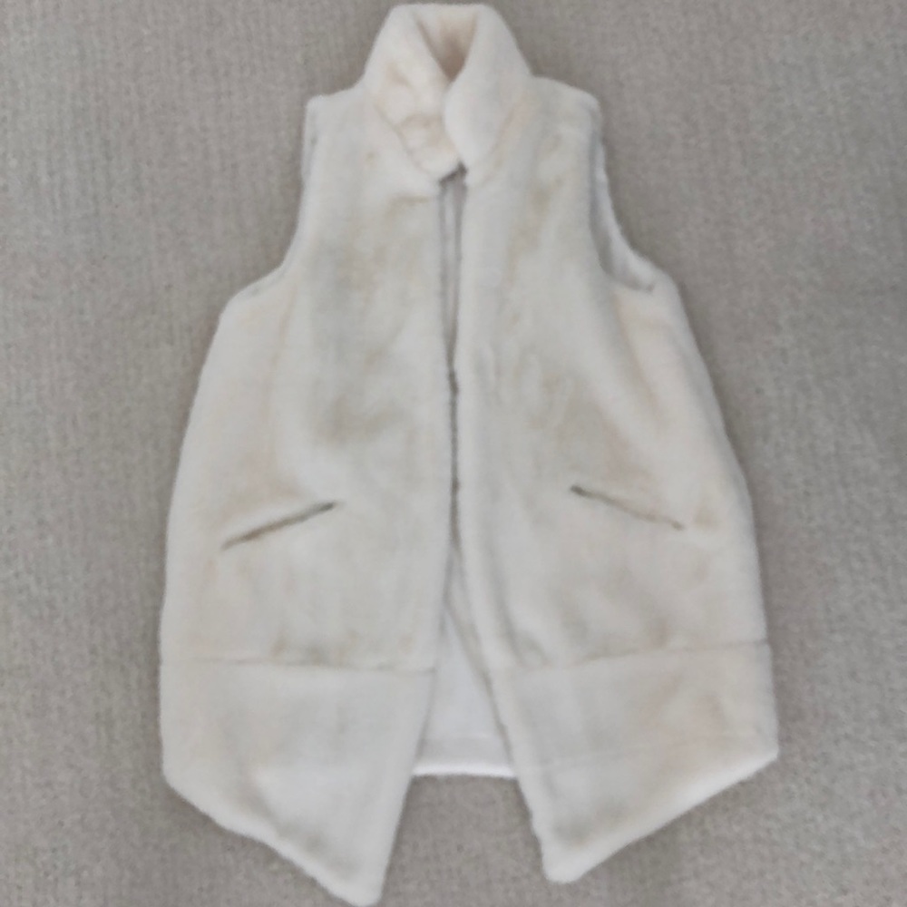 faux fur vest